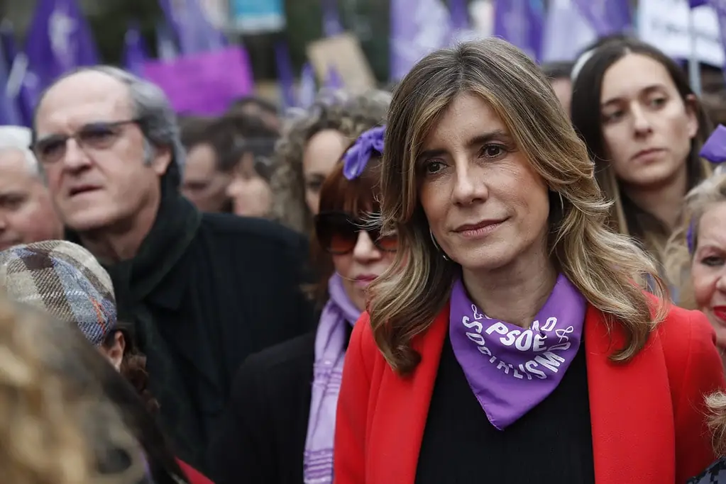 Begoña Gómez en el 8M