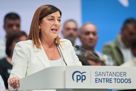 María José Sáenz de Buruaga, la presidenta de Cantabria a la que relegó Casado