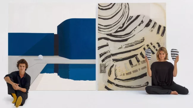 Dos estilos diferentes para una exposición común