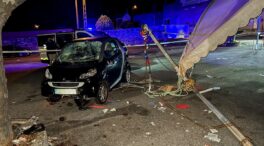 Un coche fuera de control deja 12 heridos en las fiestas de Villanueva de Arosa (Galicia)