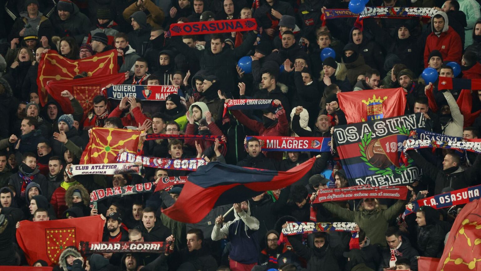 Vox propone expulsar del estadio de Osasuna a los ultras «proetarras»