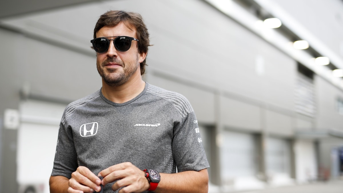 Fernando Alonso, en su etapa en McLaren Honda.