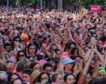 32.000 mujeres tiñen de rosa Madrid contra el cáncer de mama en la XIX Carrera de la Mujer