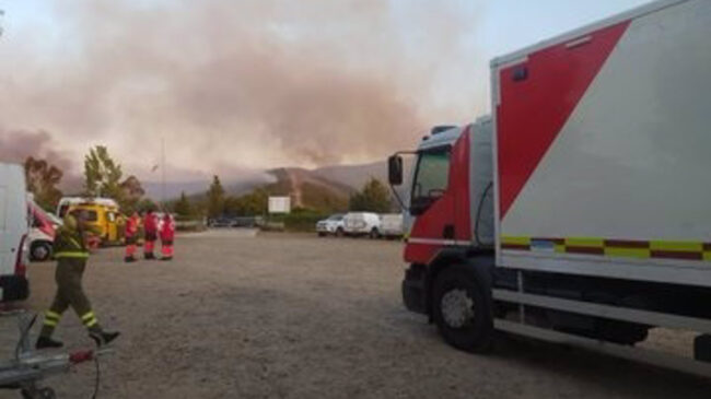 El incendio de Las Hurdes (Extremadura), «descontrolado»: la Junta pide apoyo a la UME