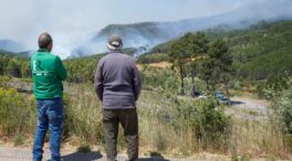 La UME da por finalizada su intervención en el incendio de Las Hurdes tras estabilizar el fuego