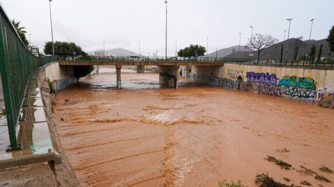 La lluvia deja acumulados de hasta 127,4 litros por metro cuadrado en Ontinyent (Valencia)