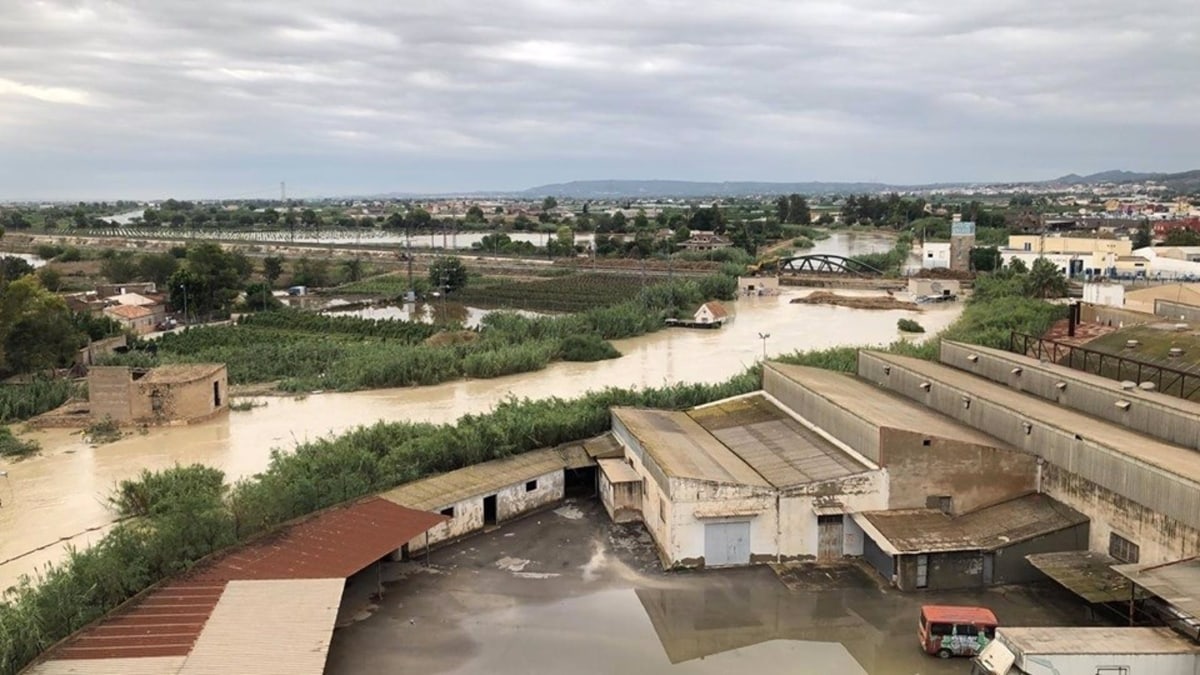 La lluvia provoca inundaciones en Cartagena y Alicante