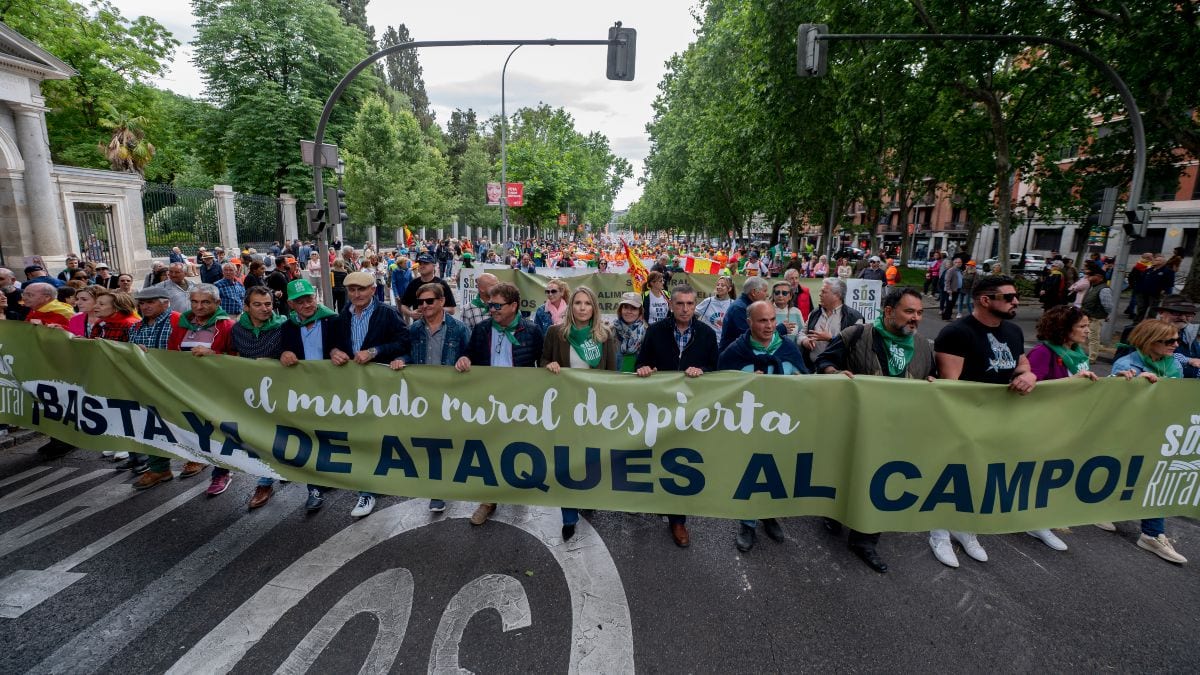 El mundo rural se moviliza para «defender la agricultura española de la competencia desleal»