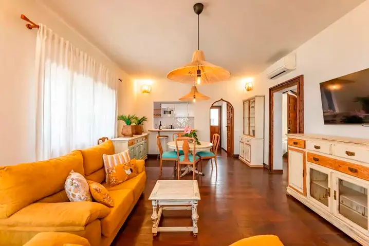 Imagen de la casa de María Patiño. (Airbnb)
