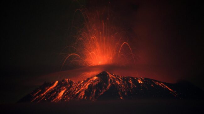 México, en alerta por la actividad del volcán Popocatépetl