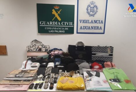 La Agencia Tributaria interviene dos millones en productos falsificados en Fuerteventura