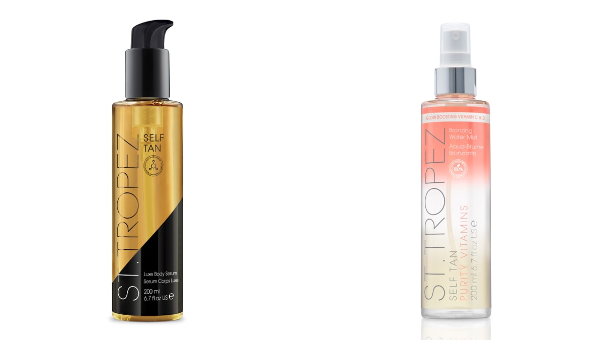 Productos autobronceadores de la firma St. Tropez