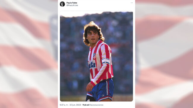 Jugadores y leyendas del Atlético de Madrid reivindican la vuelta del anterior escudo