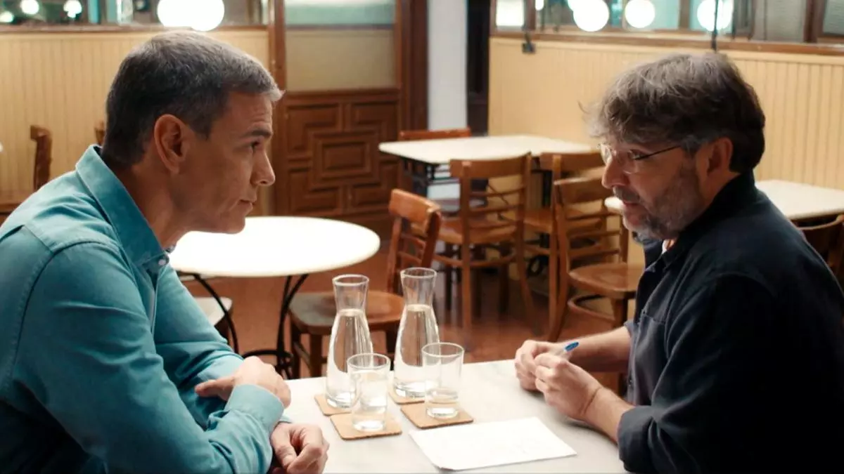 Sánchez defiende a Jorge Javier Vázquez con más entusiasmo que a Irene Montero