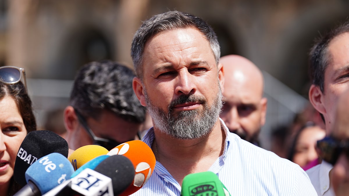 Abascal sobre la bandera LGTBI: «En las instituciones deben estar solo las banderas legales»