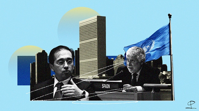 El ‘número dos’ de Sumar tuvo un encontronazo con Albares en la Asamblea de la ONU