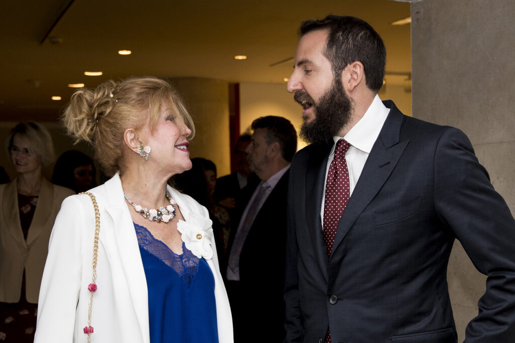 Carmen Cervera y Borja Thyssen en 2018