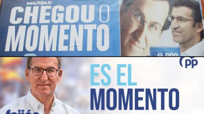 Feijóo copia el lema con el que ganó sus primeras elecciones en Galicia en 2009