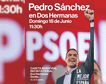 El PSOE cambia el mitin de Sánchez en Dos Hermanas por temor a un ‘pinchazo’ de aforo