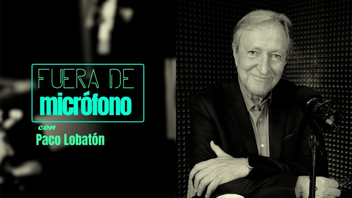 Fuera de micrófono con Paco Lobatón