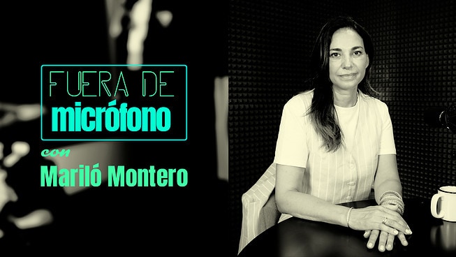 Fuera de micrófono con Mariló Montero