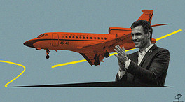 Los datos del Falcon desmienten a Sánchez: es el presidente que más usa el avión privado