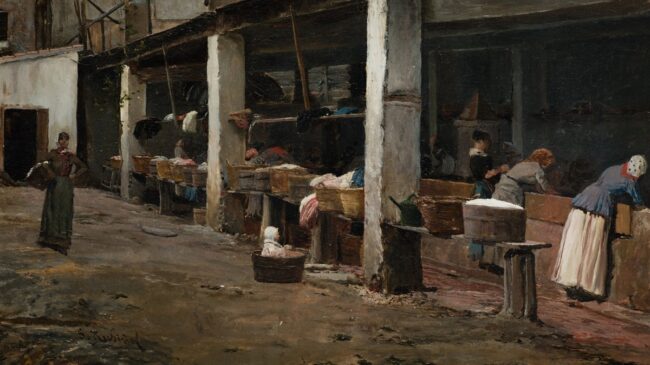 Ansorena, entre Ramón Casas y Santiago Rusiñol