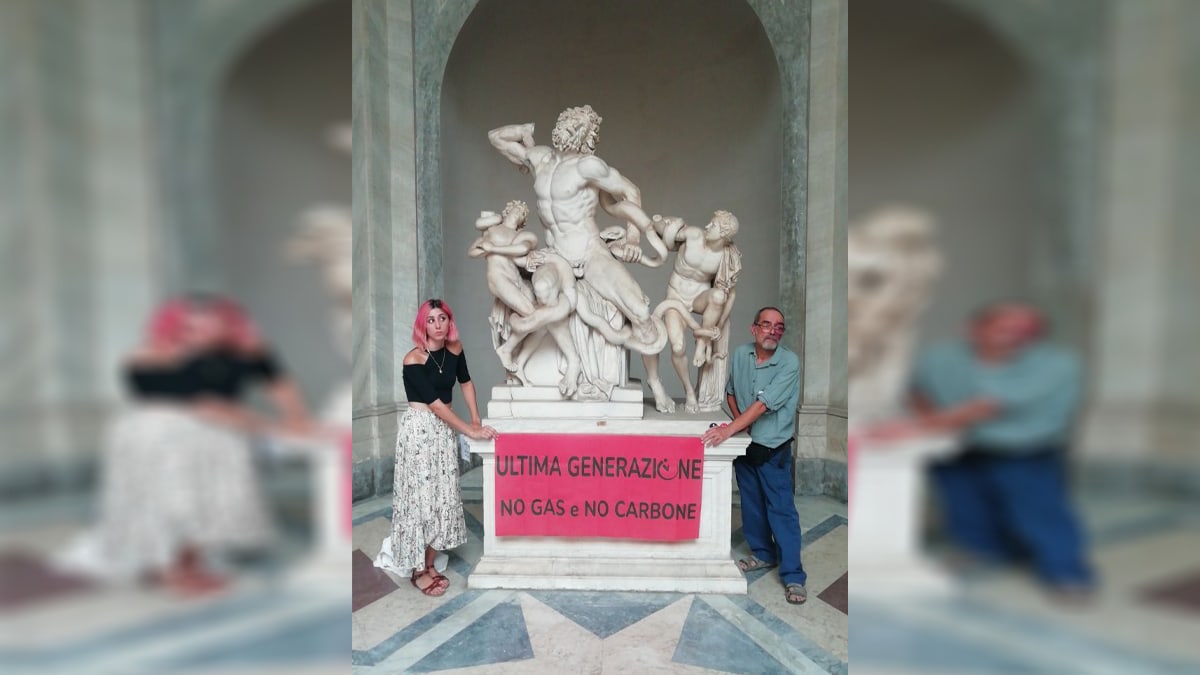 Multa de 28.000 euros a los activistas que se pegaron al Laocoonte del Vaticano
