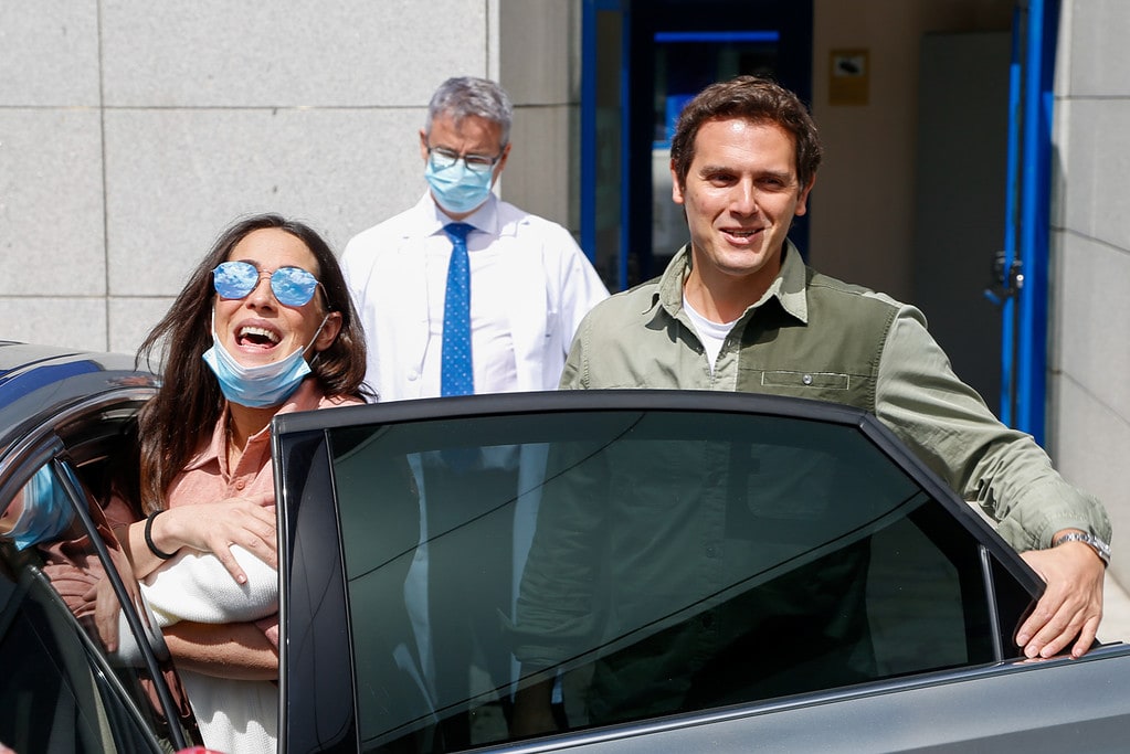 Albert Rivera y Malú, con su hija Lucía