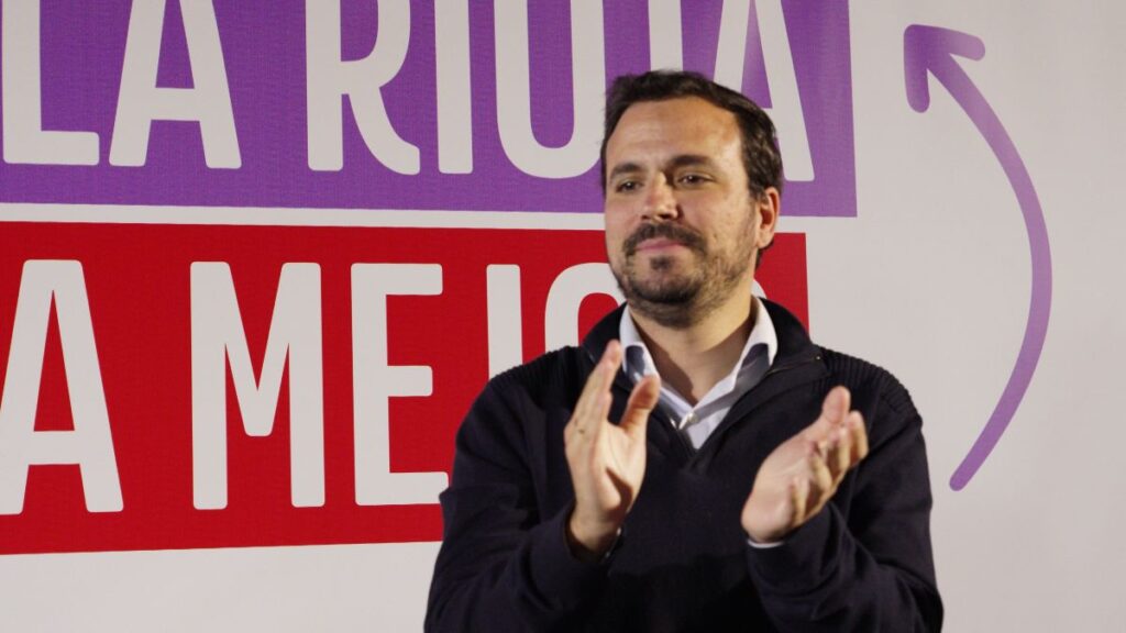 El ministro de Consumo y coordinador de Izquierda Unida, Alberto Garzón.