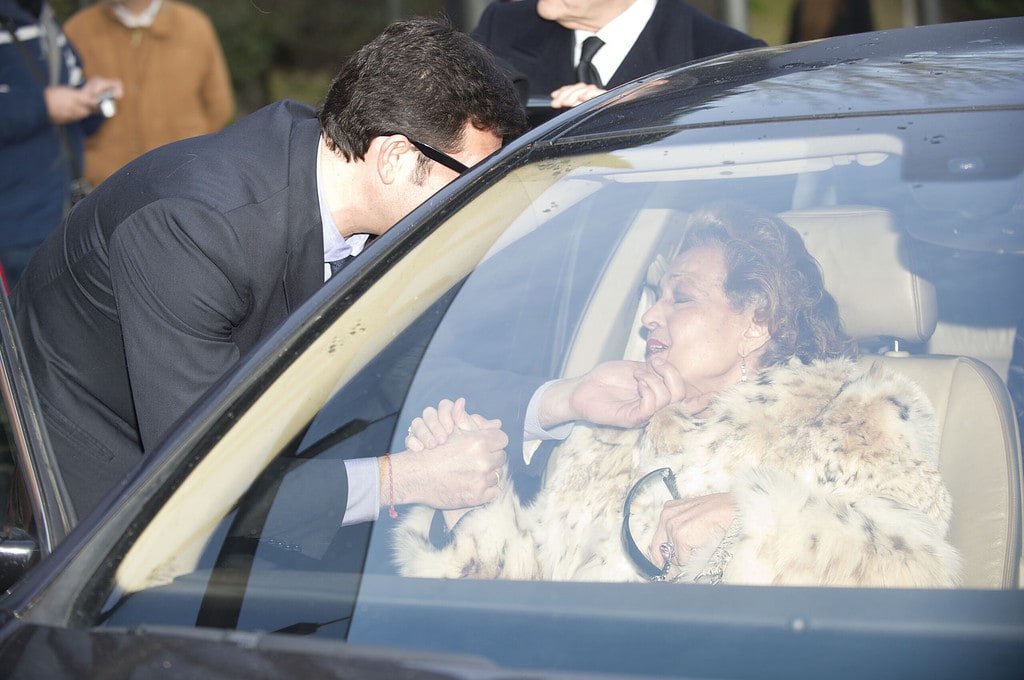 Carmen Sevilla y su hijo Augusto Algueró