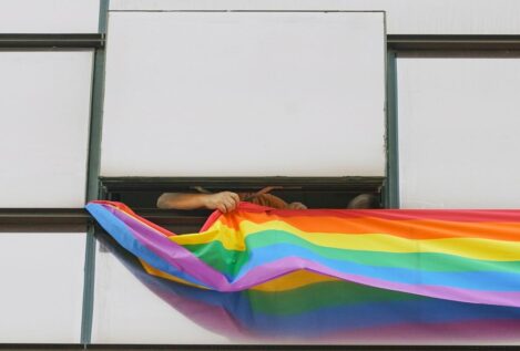 Pollán (Vox) ordena al PSOE retirar la bandera arcoíris en las Cortes de Castilla y León