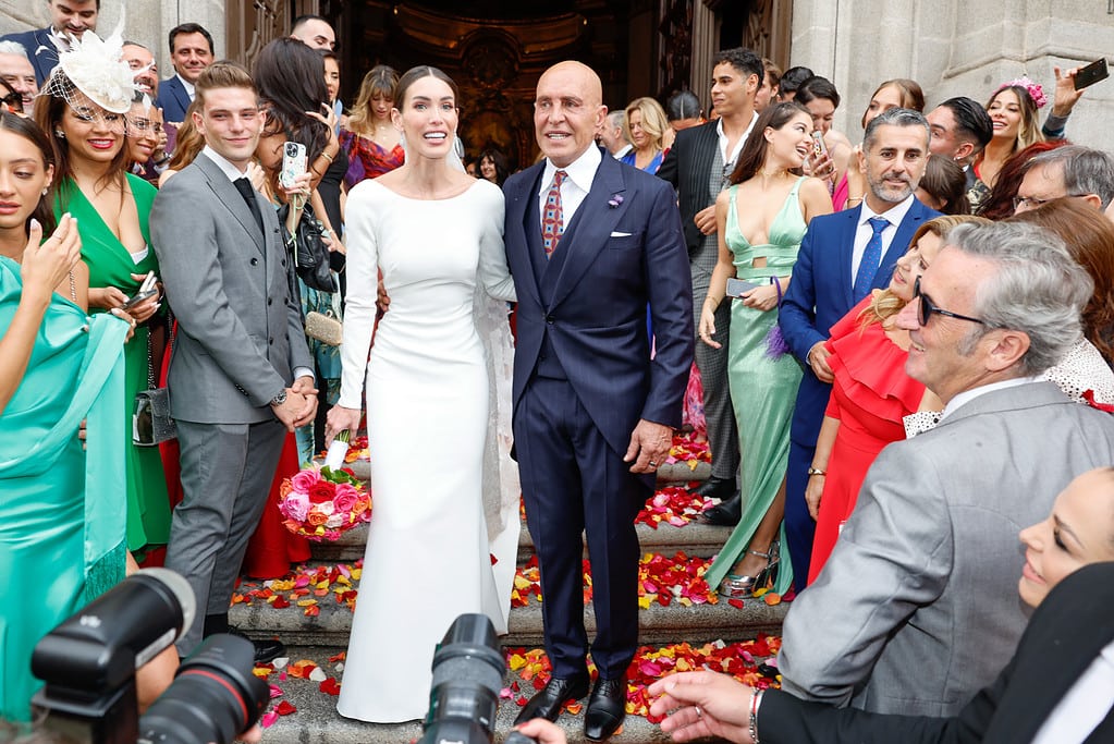 Kiko Matamoros y Marta López, en su boda