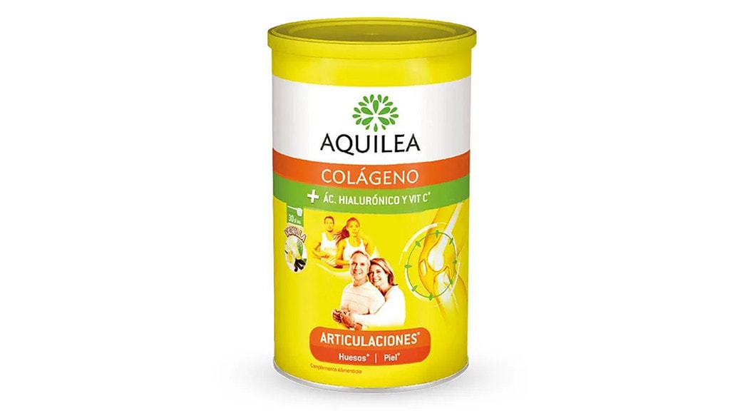 Cápsulas de colágeno y ácido hialurónico de Aquilea. (PVP: 17.95€, disponible en Druni)