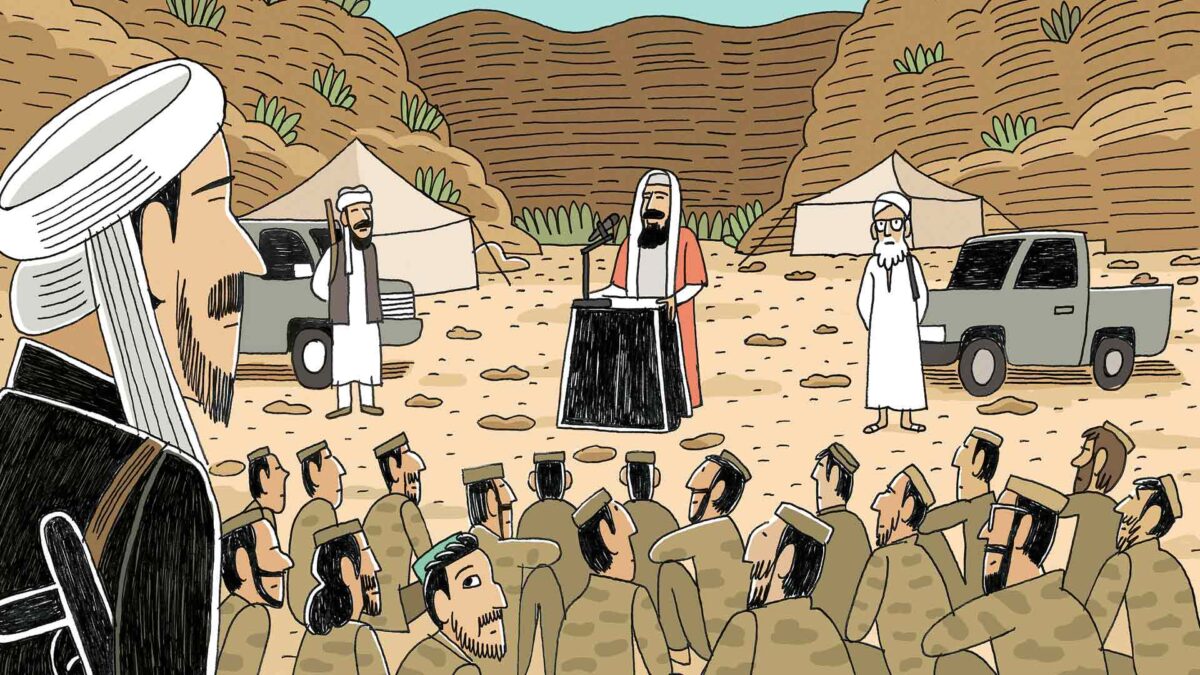 ‘El día que conocí a Bin Laden’: la experiencia de dos expresos de Guantánamo en cómic