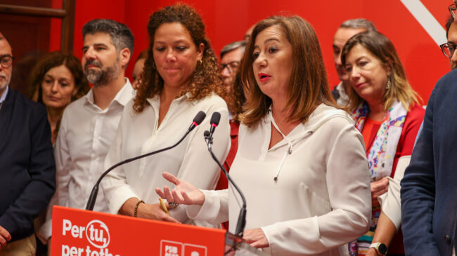 Armengol quiere liderar la lista del PSOE balear el 23-J tras perder el gobierno autonómico