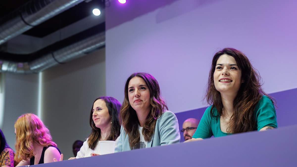 Diez cargos de Podemos sí van en las listas de Sumar pese a denunciar el veto a Montero