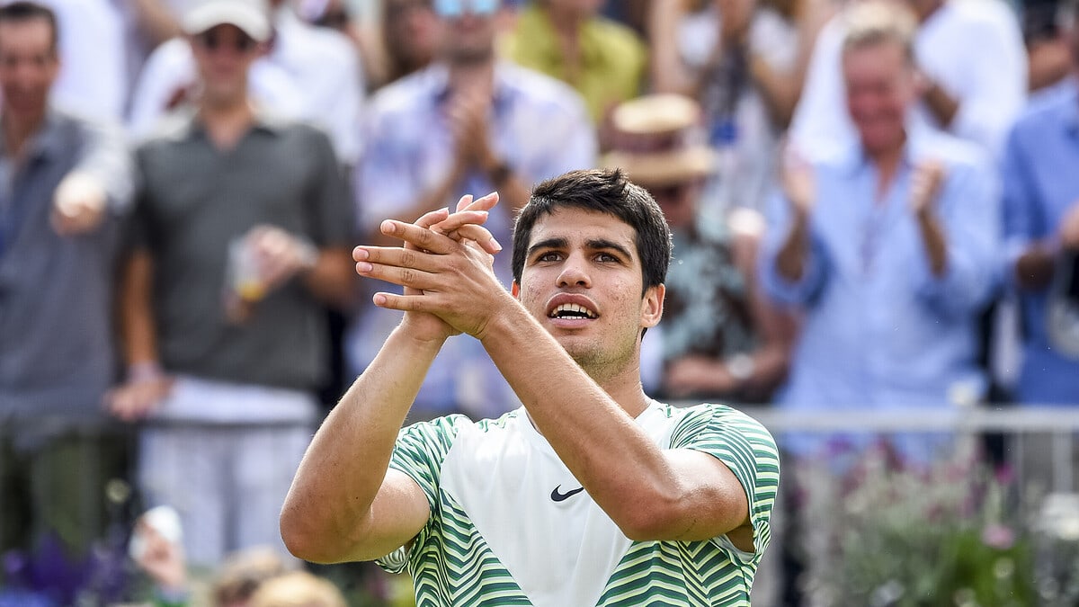 Alcaraz se proclama campeón del torneo de Queen’s y ya mira a Wimbledon