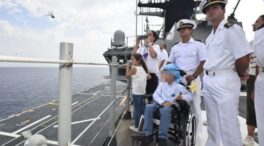 La Armada cumple el sueño de Jaime, un niño de 6 años con un tumor cerebral