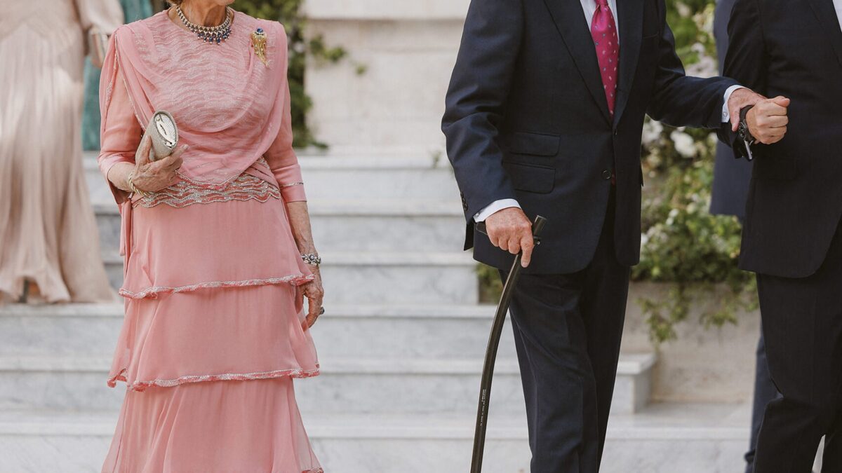 El curioso y comentado gesto de la reina Sofía con el rey Juan Carlos en la boda de Jordania