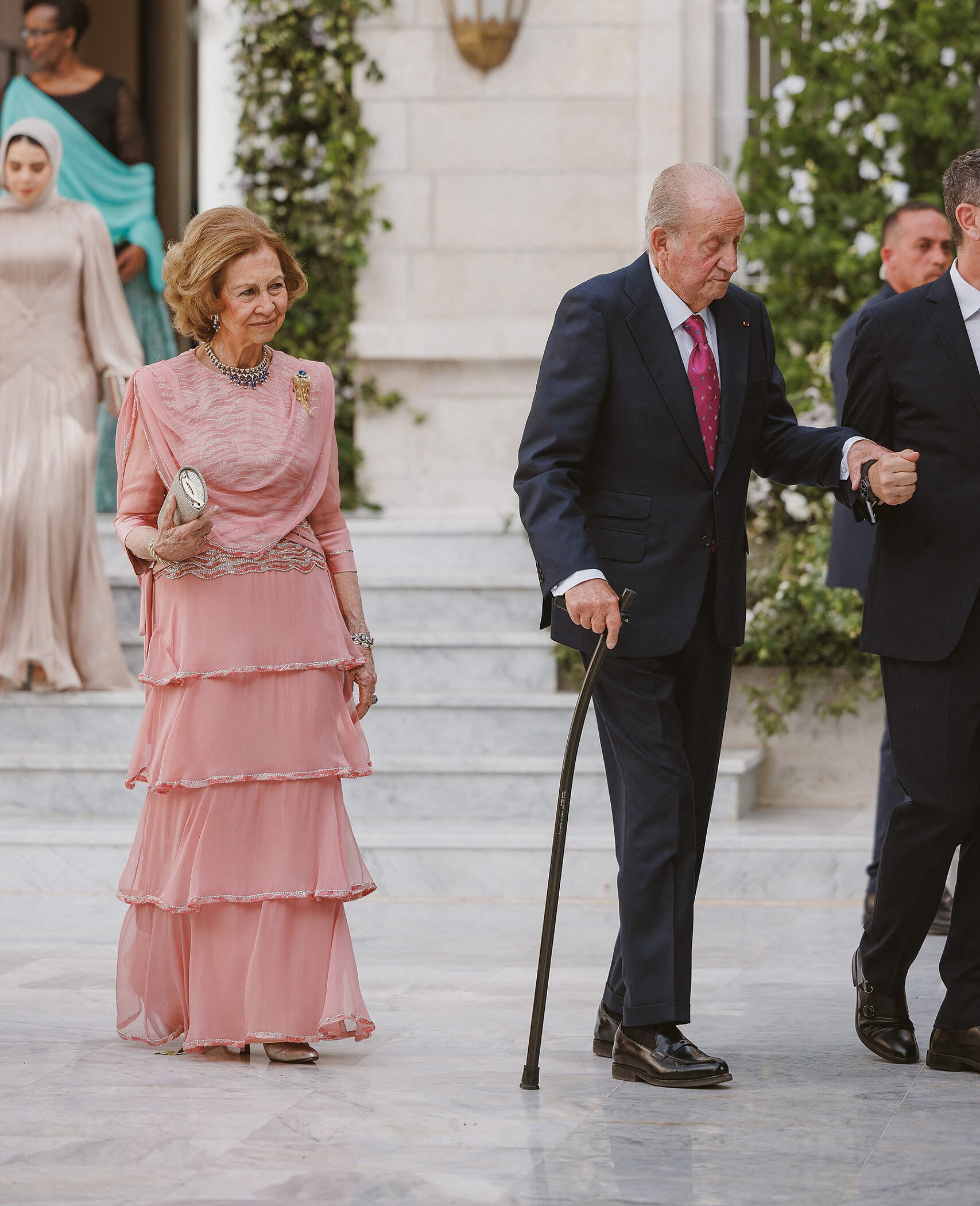 El curioso y comentado gesto de la reina Sofía con el rey Juan Carlos en la boda de Jordania