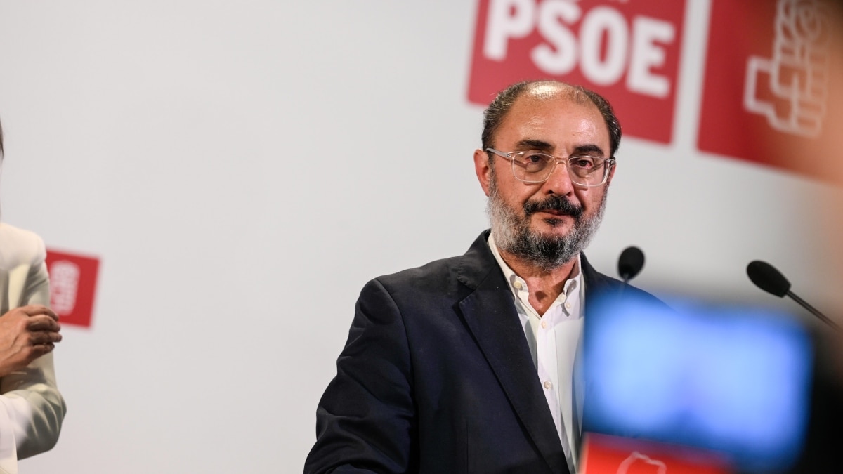 Lambán abandonará la secretaría general del PSOE de Aragón si no conforma un Gobierno
