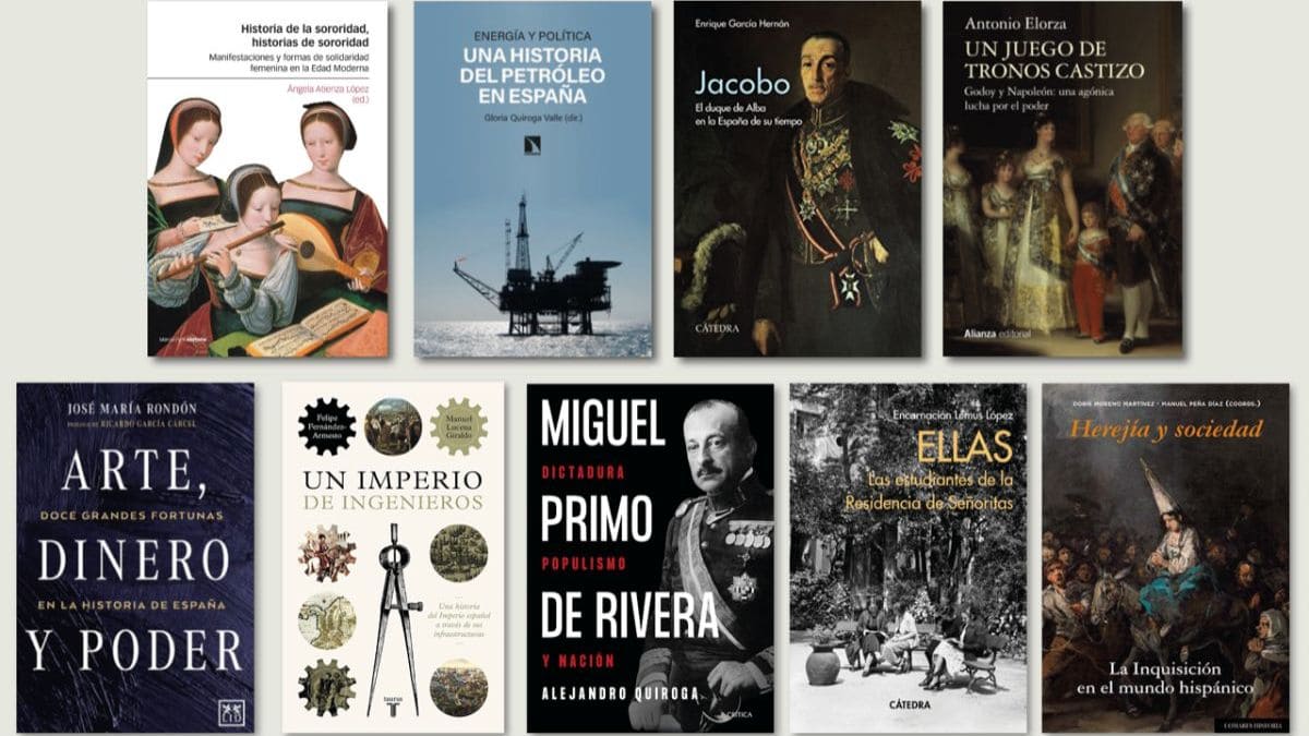 Los diez mejores libros de historia de España en la Feria del