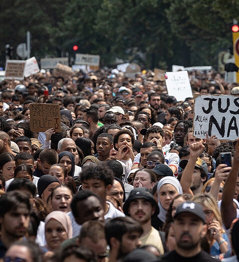 Las violentas protestas en Francia, en imágenes