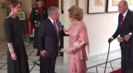 Los reyes Juan Carlos y Sofía acuden juntos a la boda del príncipe heredero de Jordania