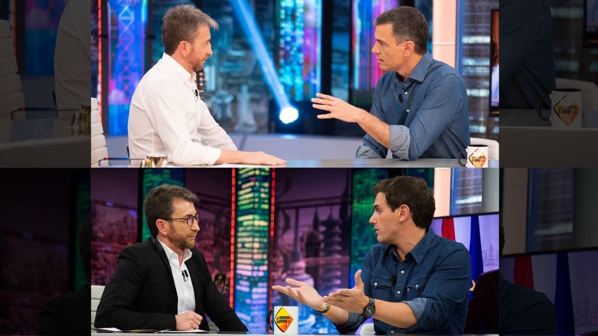 Pedro Sánchez copia el look de Albert Rivera en ‘El hormiguero’