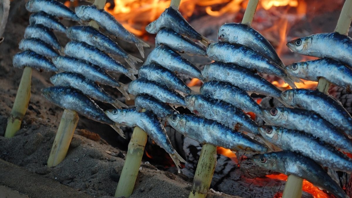 Espetos de sardinas