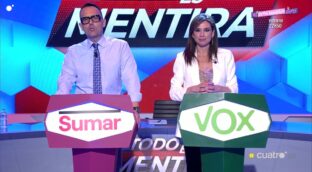 'Todo es mentira' va más allá de Sánchez y Feijóo: quiere un careo entre Abascal y Yolanda