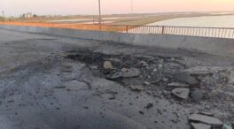 Ucrania ataca con misiles un puente clave que une Crimea con la región ocupada de Jersón