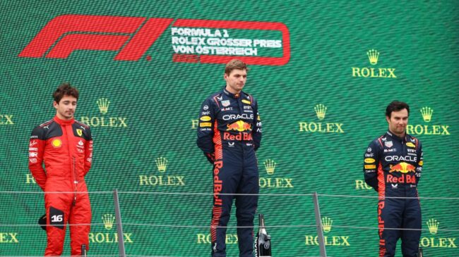 Red Bull reina en el GP de Austria de F1 con una gran exhibición de Verstappen